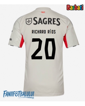 Benfica Richard Rios #20 Tricou Fotbal Replică 2025-26 Barbati Deplasare